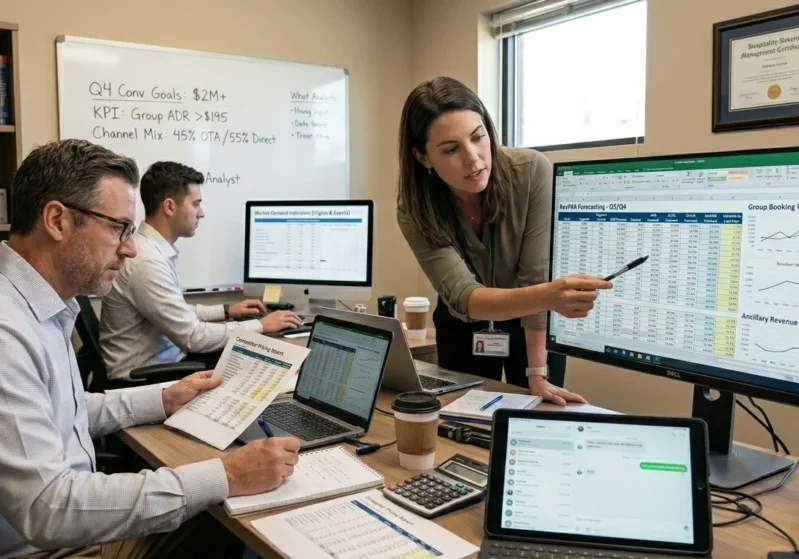 hotel revenue forecasting​